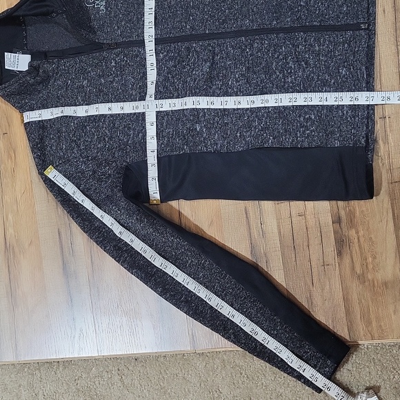DUCKS UNLIMITED Black Gray Li Zip Fleece Jacket with Pockets -L - Picture 10 of 11